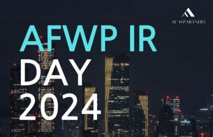 AFWP IR DAY 기조강연 초청(2024.04.24)